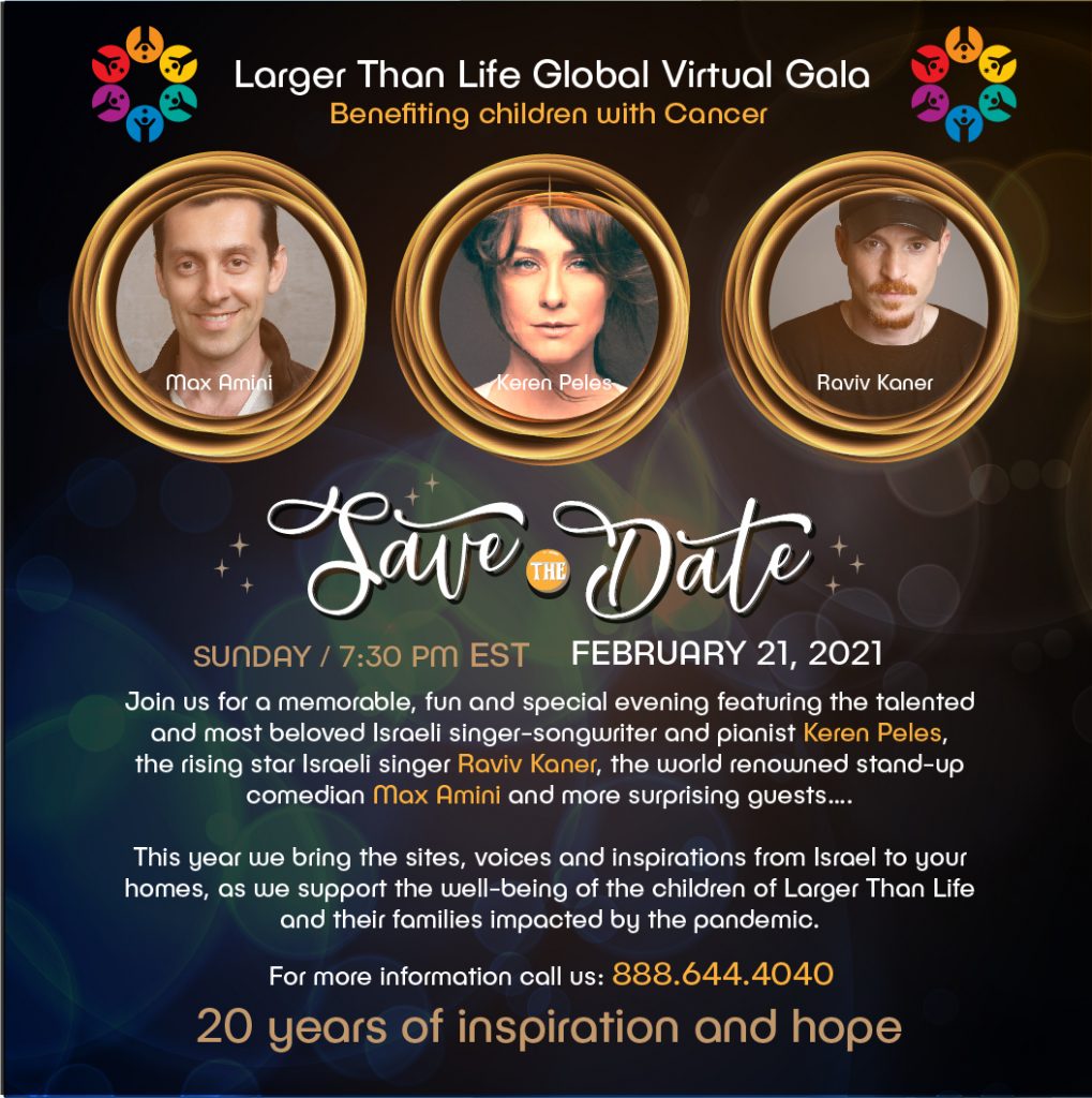 Larger Than Life Global Virtual Gala